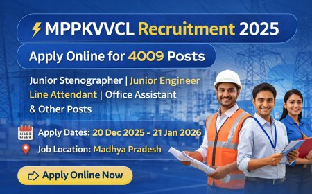 MPPKVVCL Recruitment 2025 (Short Notice)