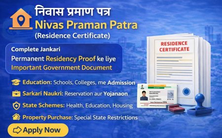 Nivas Praman Patra (Residence Certificate) – Puri Jankari