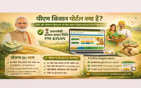 पीएम किसान पोर्टल क्या है? (PM Kisan Portal – Complete Post)