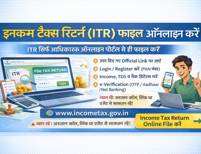 Income Tax Return (ITR) क्यों भरते हैं? ऑनलाइन फाइल कैसे करें पूरी जानकारी