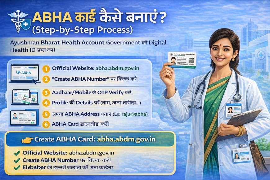 ABHA Card Kaise Banaye? (Step-by-Step Process)