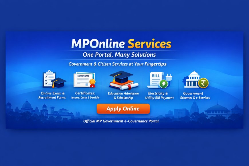 MPOnline Portal – Exam Forms, Certificates, Bills & Govt Services Online
