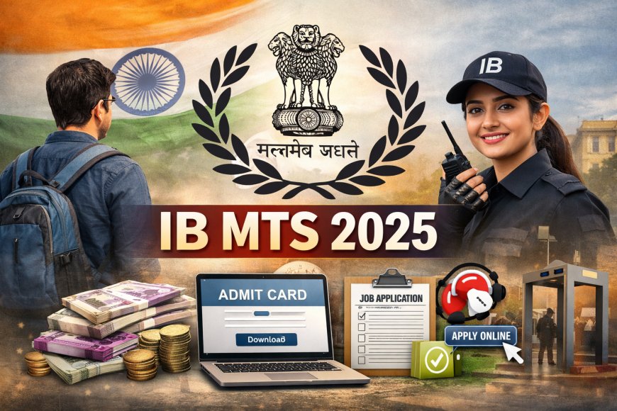 IB Multi Tasking Staff MTS Admit Card 2026 Download – Direct Link