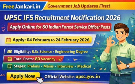 UPSC IFS Recruitment 2026 – Apply Online for 80 Indian Forest Service Posts