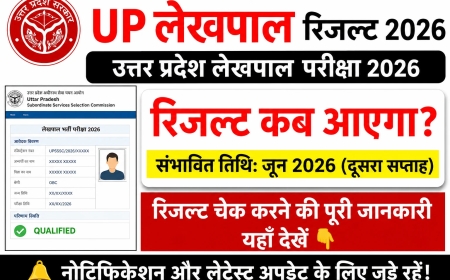 UP Lekhpal Result 2026 | यूपी लेखपाल रिजल्ट कैसे चेक करें